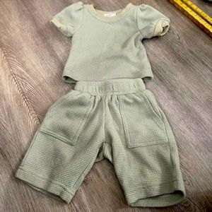 Marigold top and bottom for baby